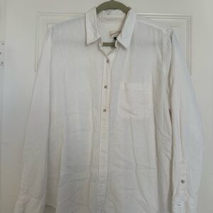 Universal Thread White Button Down Shirt